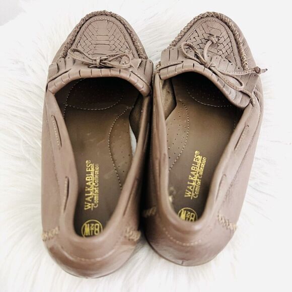 🎉Clearance🎉Walkables Comfort Collection Gray Woven Slip on Comfort Shoes 8.5W - Picture 7 of 8